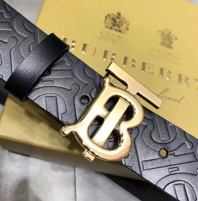 Cinto de Couro Burberry