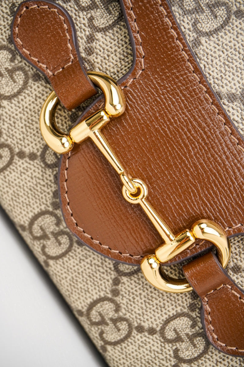 Bolsa Gucci Mini GG Supreme Horsibet 1955