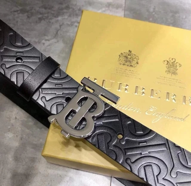 Cinto de Couro Burberry