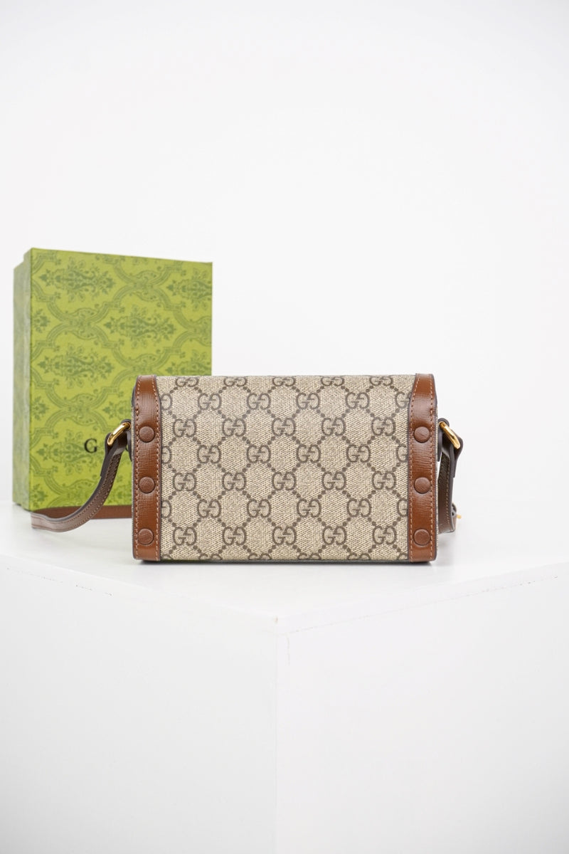 Bolsa Gucci Mini GG Supreme Horsibet 1955
