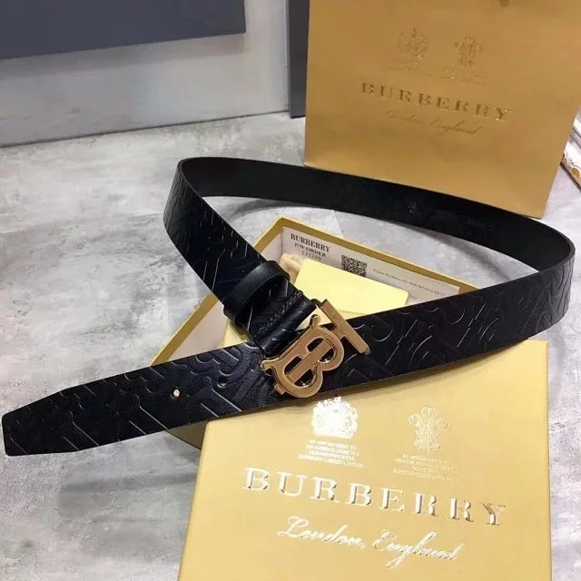 Cinto de Couro Burberry