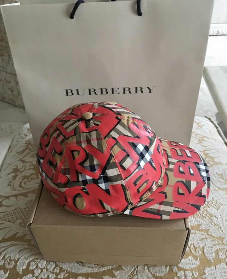 boné de beisebol Burberry