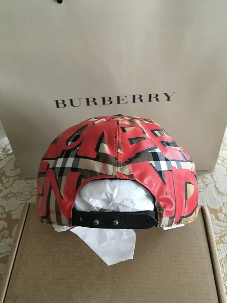 boné de beisebol Burberry