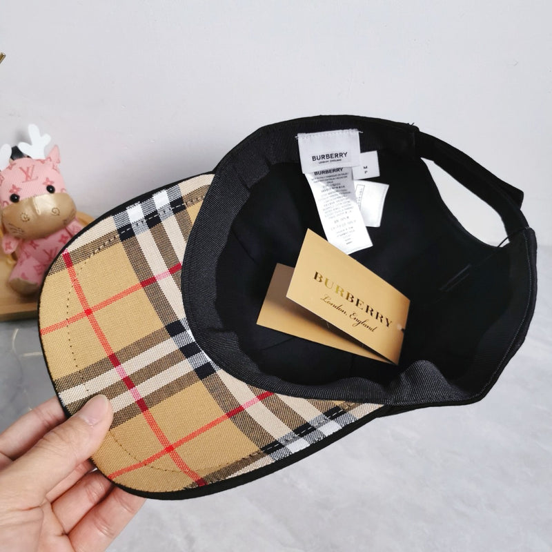boné de beisebol Burberry