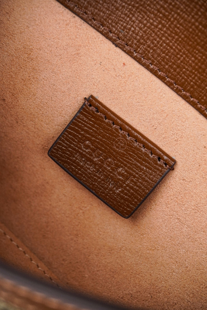 Bolsa Gucci Mini GG Supreme Horsibet 1955