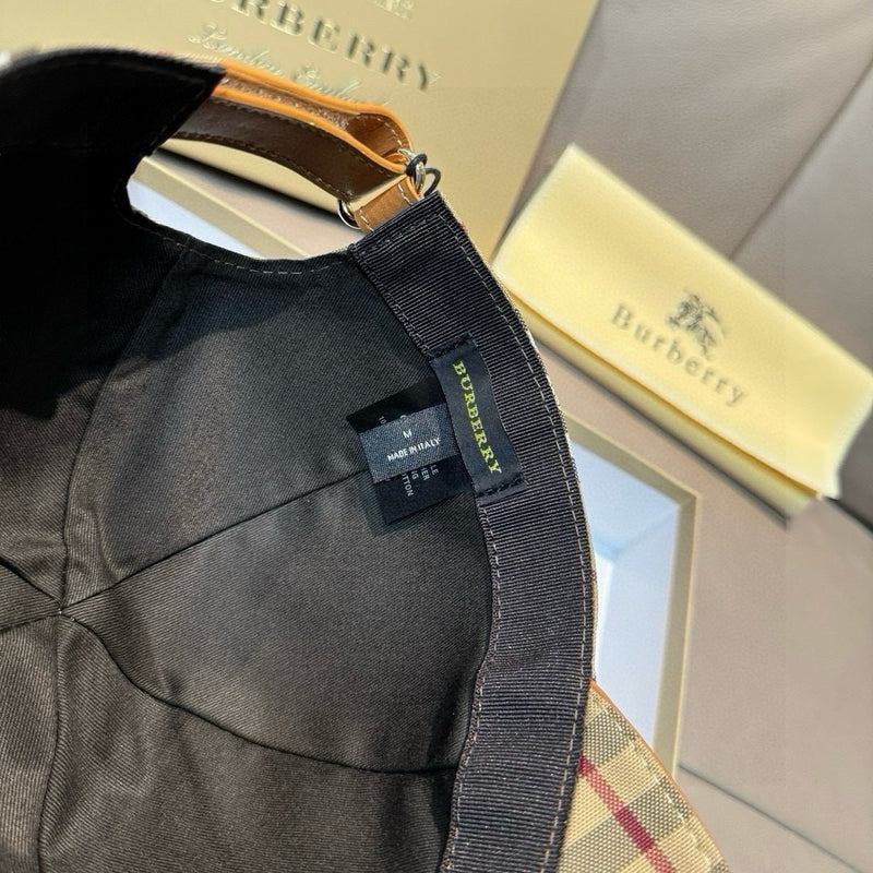boné de beisebol Burberry