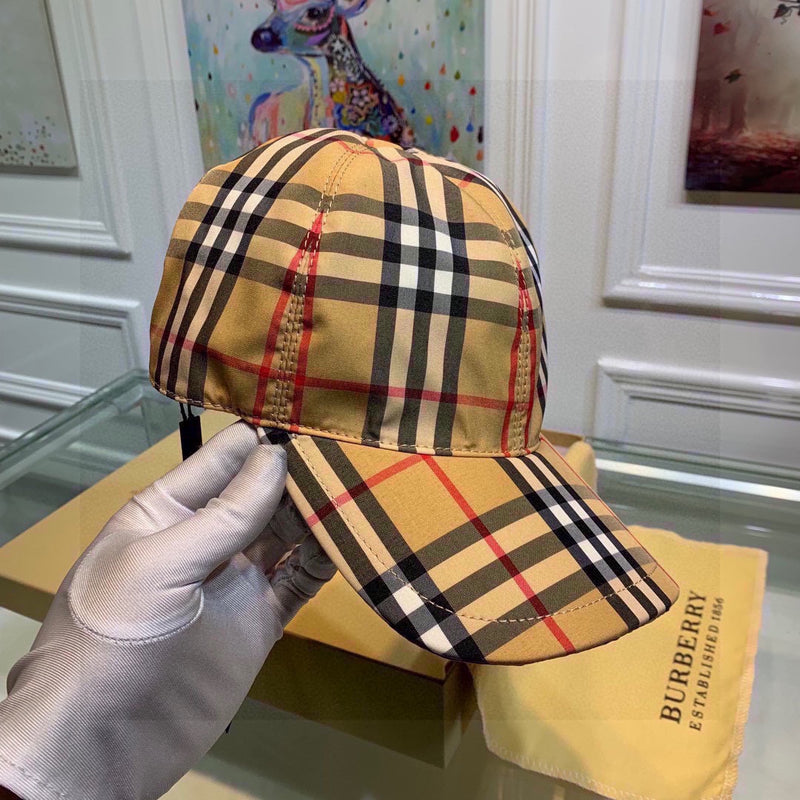 boné de beisebol Burberry