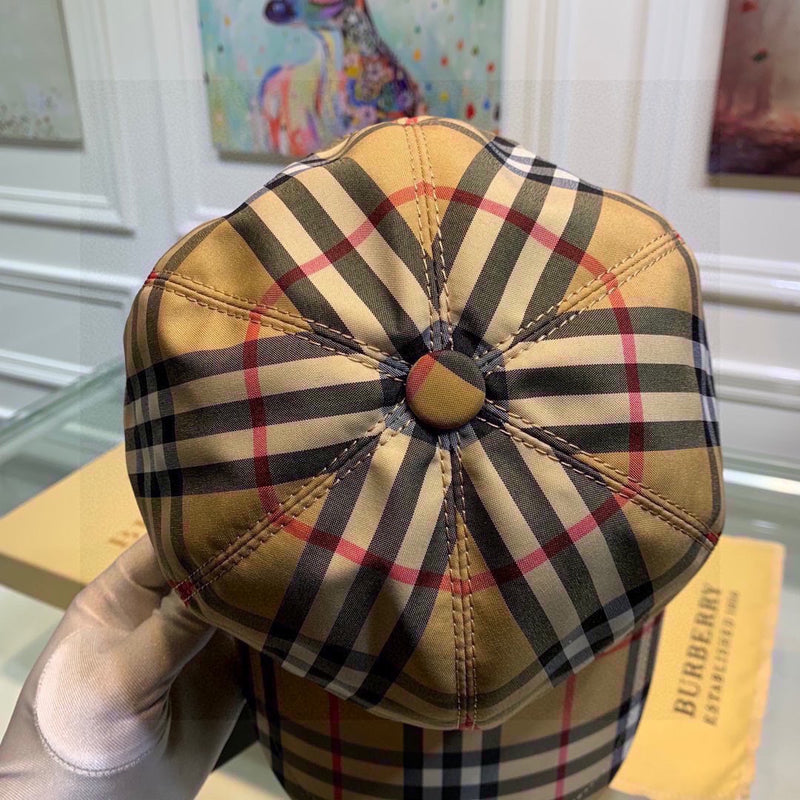 boné de beisebol Burberry