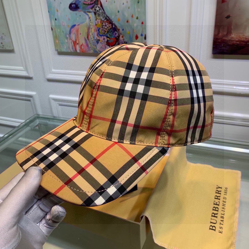 boné de beisebol Burberry